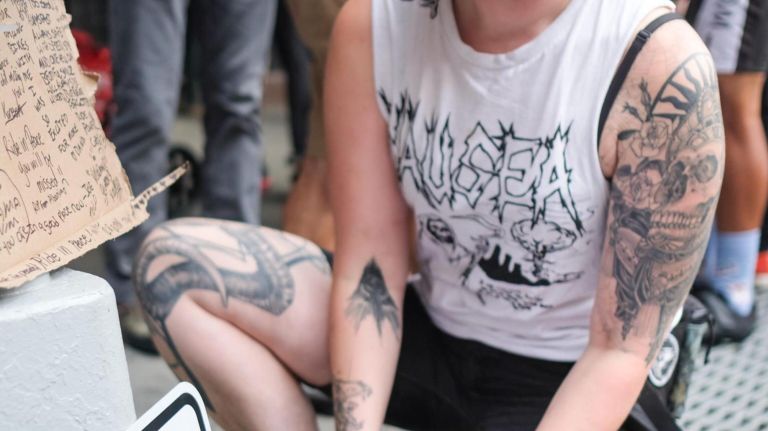 Vigil held for cyclist killed in Manhattan: Photos 17