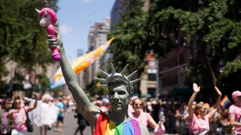 Photos from NYC Pride March, marking 50 years since Stonewall 24