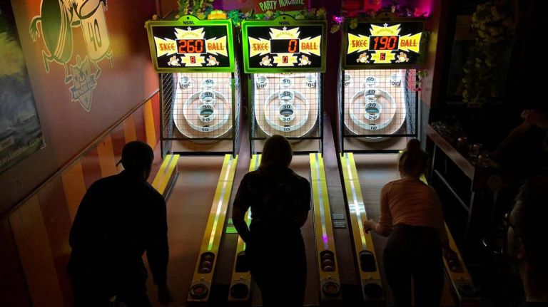 Skeeball enthusiasts 