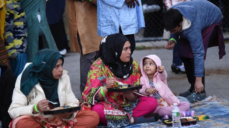 'Iftar in the City' celebrates Ramadan in the Bronx 31 The city hosted the 4th annual ÒIftar in the CityÓ on St. Raymond Avenue in the Bronx . The event had nearly a thousand community members of all faiths to celebrate Ramadan with a fast-breaking meal at sundown.