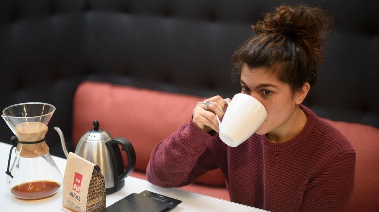 Erika Vonie is a New York Coffee Masters competition winner.