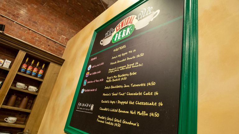 Step inside the 'Friends' pop-up: Photos 21 A pop-up exhibit featuring set recreations from "Friends" is on display at 76 Mercer St in NYC on Sep. 5, 2019.