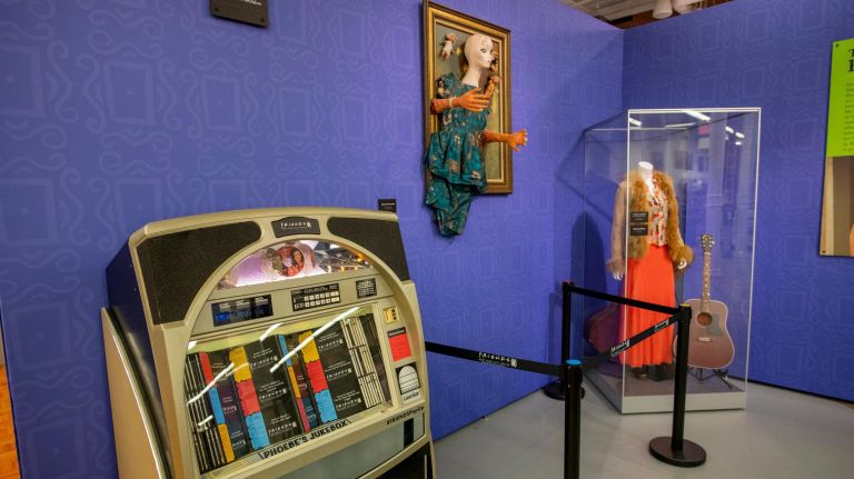 Step inside the 'Friends' pop-up: Photos 28 A pop-up exhibit featuring set recreations from "Friends" is on display at 76 Mercer St in NYC on Sep. 5, 2019.