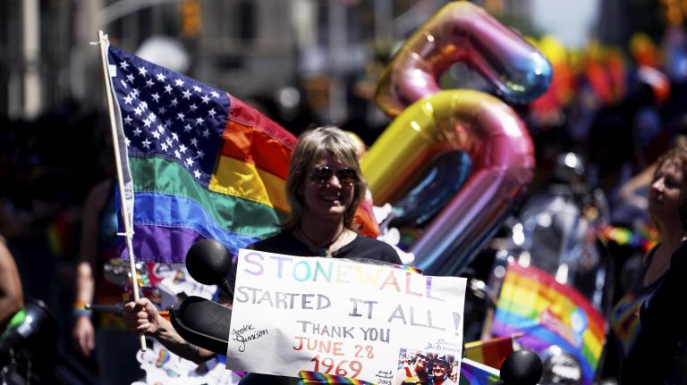 Photos from NYC Pride March, marking 50 years since Stonewall 28