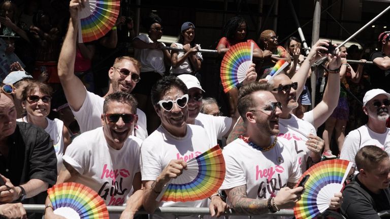 Photos from NYC Pride March, marking 50 years since Stonewall 29