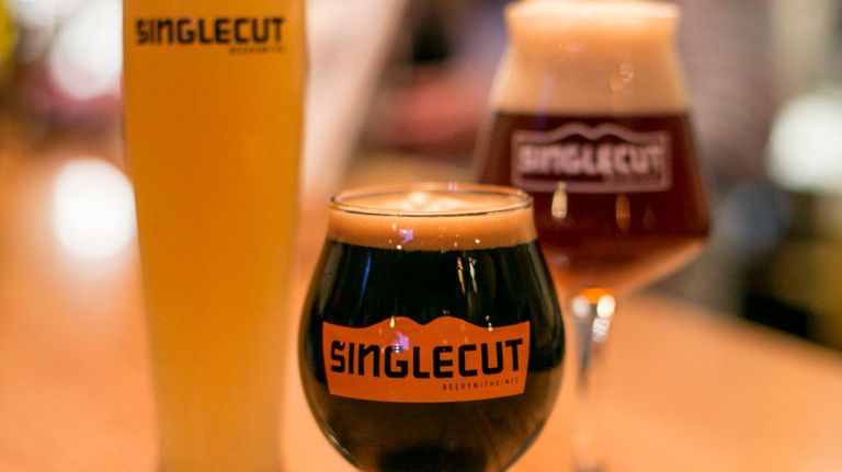 SingleCut Beersmiths: Secrets of the Astoria brewery and bar 1 Singlecut brews light, medium and dark beers.