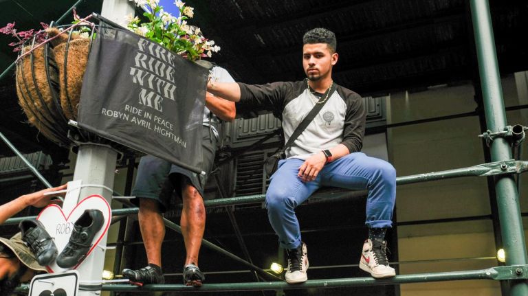 Vigil held for cyclist killed in Manhattan: Photos 14