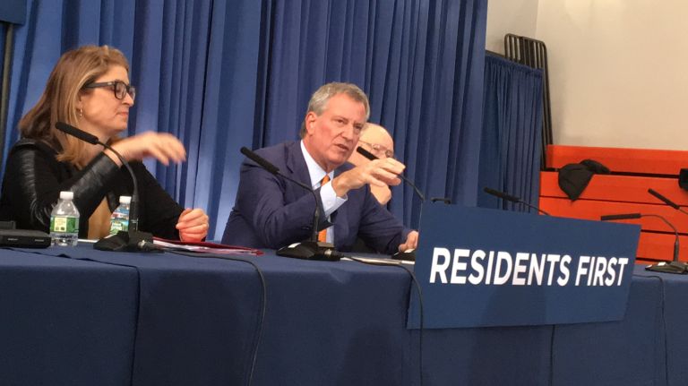 Fired DOI commissioner Mark Peters slams de Blasio in letter 1 Mayor Bill de Blasio answers questions at a news conference Monday about a scathing letter released by the former Department of Investigations Commissioner Mark Peters.