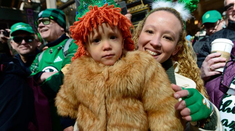 Thousands gather for the 2019 annual St. Patrick's Day parade on March 16, 2019 in New York City. The New York City St. Patrick's Day parade, dating back to 1762, is the world's largest St. Patrick's Day celebration.