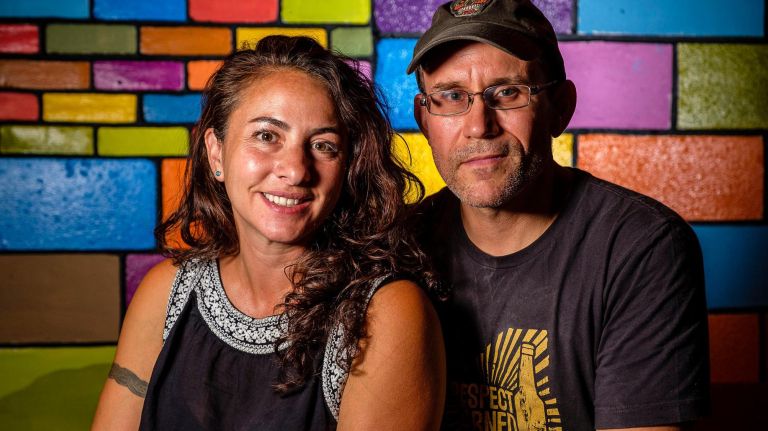 Wife and husband Lisa and Rich Castagna opened Bridge and Tunnel Brewery in Ridgewood in 2015.