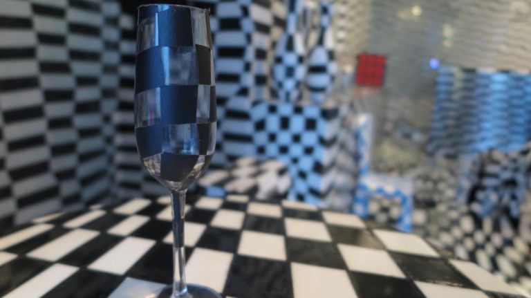 Everything in "Endless Chess" is covered, from the floor to the walls and everything in between.&nbsp;