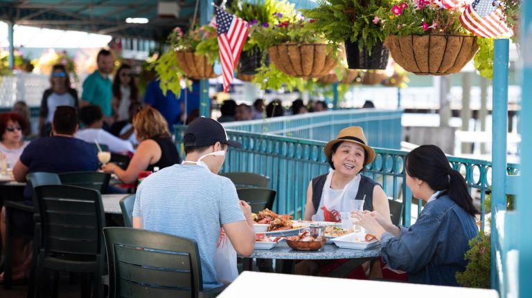City Island Lobster House is a favorite for seafood.