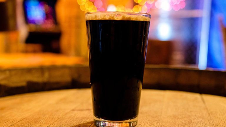 The award-winning Ol' Gilmartin Milk and Oatmeal Stout.