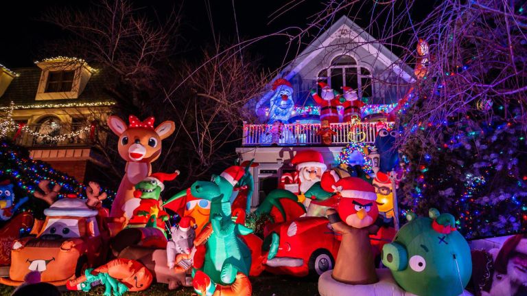 Dyker Heights Christmas lights 2018: Photos of holiday cheer 34 Christmas lights in the Dyker Heights neighborhood of Brooklyn on Dec. 19, 2018.