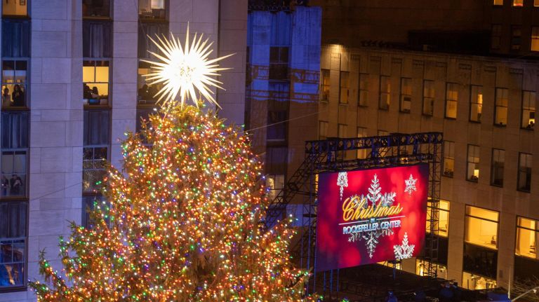 Rockefeller Center Christmas tree lighting: See photos 24 Rockefeller Center Christmas Tree Lighting in NYC on Nov. 28, 2018.