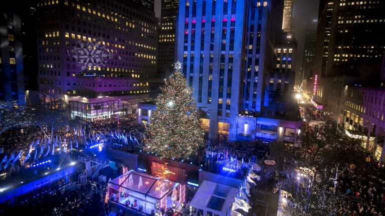 Secrets of the Rockefeller Center Christmas tree 2 Rockefeller Center is home to NYC's iconic Christmas tree.