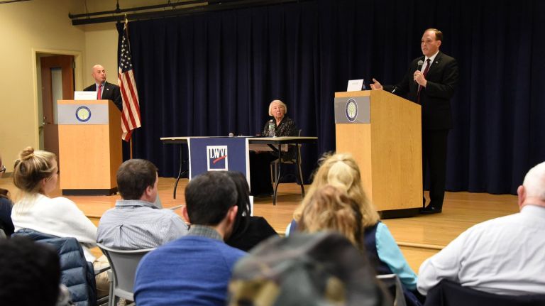 The midterm elections come to a close, and it was a heated end in a NY swing district.