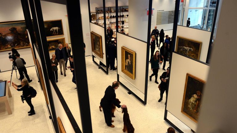 The AKC Museum of the Dog is home to one of the largest collections of dog art in the world.