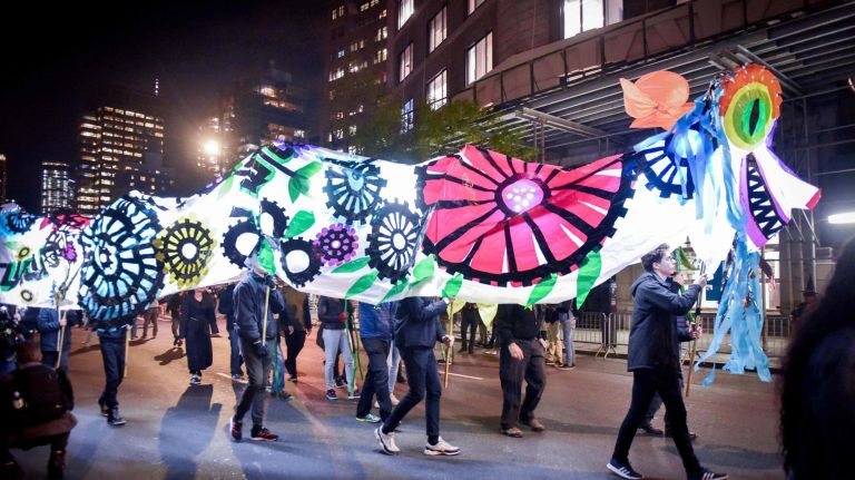 Village Halloween Parade: See photos from the spooktacular event 39 Thousands of costumed characters march up Sixth Ave in the Village Halloween Parade on Wednesday, Oct. 31, 2018.