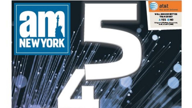 amNewYork covers through the years 22 The Dec. 31, 2008, cover.