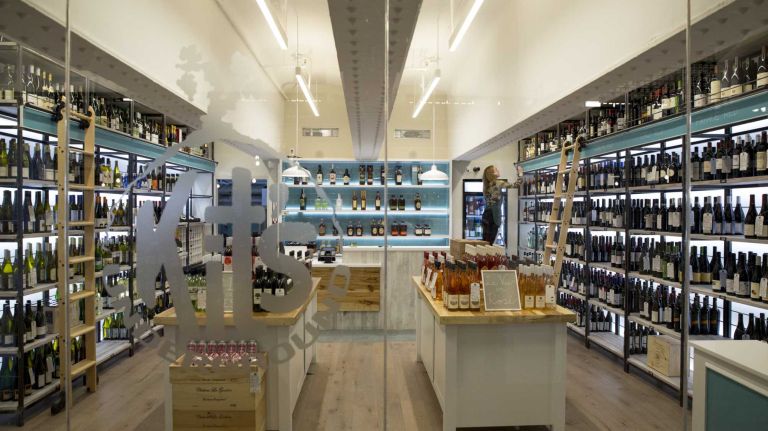 TurnStyle Columbus Circle: Food hall and retail shops open in subway station 22 Kit's Underground Wine & Spirits offers a highly curated selection, and an entire table for wines $15 and under.