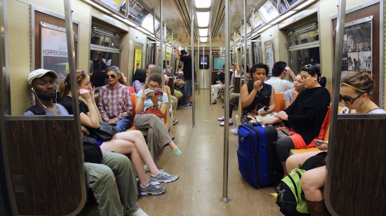 After you freeze from waiting for the train in all your layers you're way too hot and sweaty in your parka and suddenly it's summer and you're melting but wait the A/C just turned on and now you've turned to ice. Repeat. 