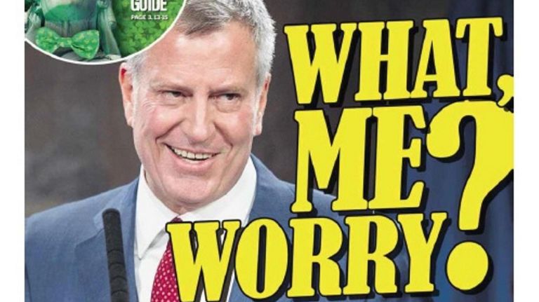 amNewYork covers through the years 31 The March 17-19, 2017, cover.