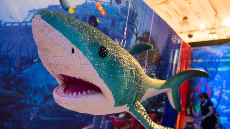 Candytopia: Wonka-esque sweets pop-up is extended through the holiday season 25 What if the sea was just made of gummies? This is what it would look like, including this amazing shark.