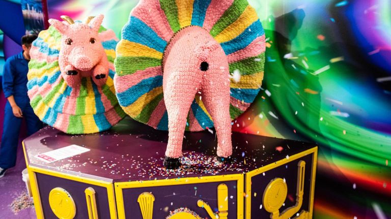 Candytopia: Wonka-esque sweets pop-up is extended through the holiday season 28 We submit to you: the pigs.