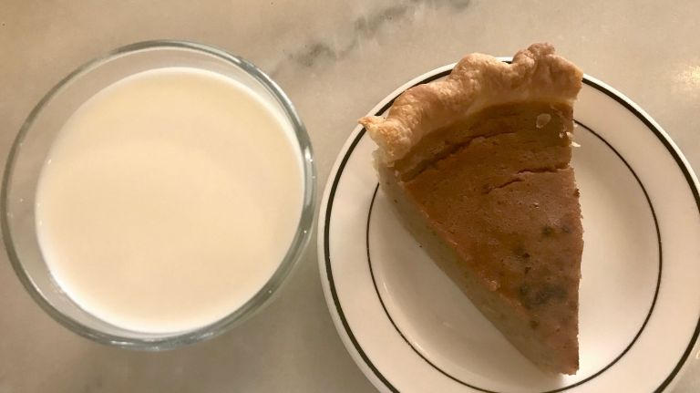Prospect Lefferts Gardens: What to do in the rapidly changing parkside neighborhood 28 The fig buttermilk pie and a cold glass of milk.
