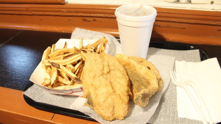 Throughout our day in Hamilton Heights, we asked several residents for fish & chips recommendations, and the response was unanimous: 