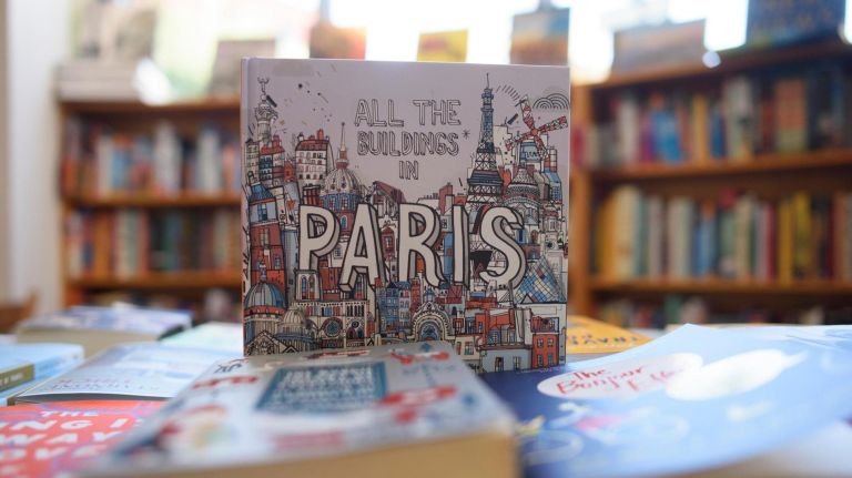 Even books on certain topics within different countries are available, including this book about Parisian buildings.