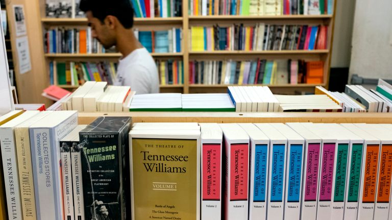 The Drama Book Shop has been a destination for theater lovers for decades.