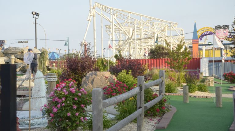 Coney Island's mini-golf course, surrounded by scream-inducing rollercoaster rides at West 12 Street and Bowery Street, actually offers a creative and fun putt-putt experience with 18 holes. It incorporates streams, waterfalls and sand traps to make it a challenging time. Entry is just $10 per person. Open from noon on, seven days a week, there's no excuse to miss out when you're at Coney Island. 