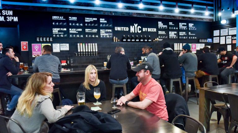 The Five Boroughs Brewing Co. taproom is open Thursdays through Sundays.