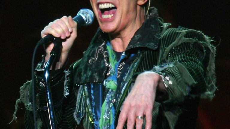 David Bowie performs at Jones Beach on June 6, 2004.