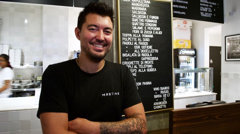 Martina's interior, he said, 