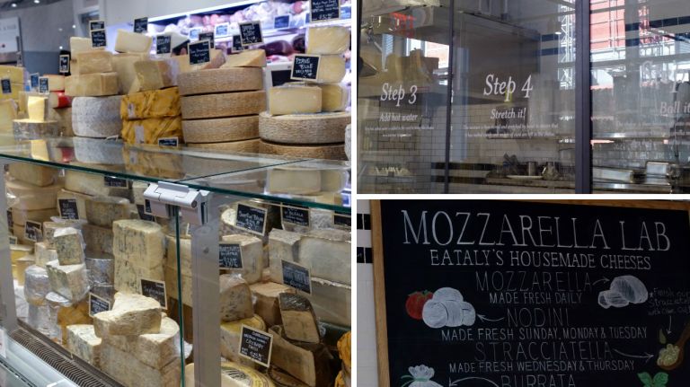 Eataly NYC: Flatiron vs. Downtown showdown 30 Downtown's cheese counter