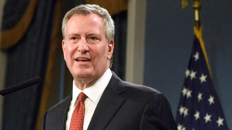 Republicans see Mayor Bill de Blasio as a boogeyman in State Senate elections. What gives?