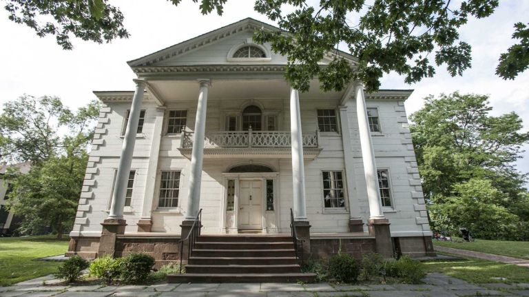 The Morris-Jumel Mansion in Washington Heights in Manhattan. 