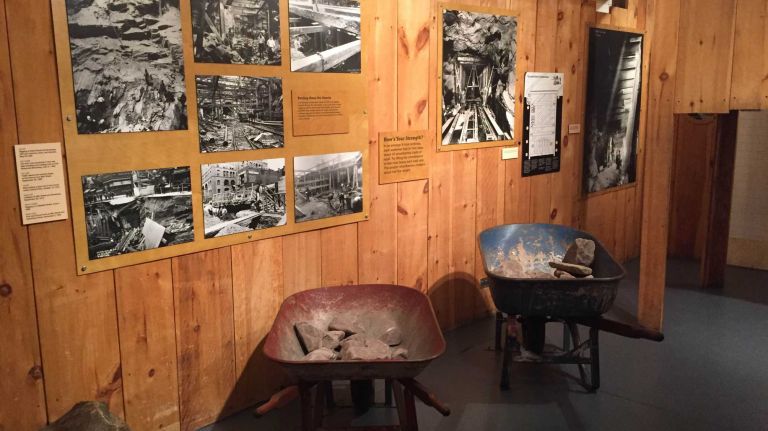 The first exhibit in the museum is called 