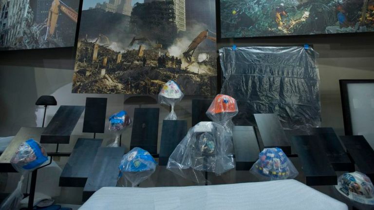 An exhibit inside the National September 11 Memorial & Museum.