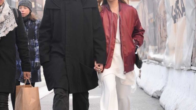 A woman at New York Fashion Week 2016 on Feb. 11, 2016.