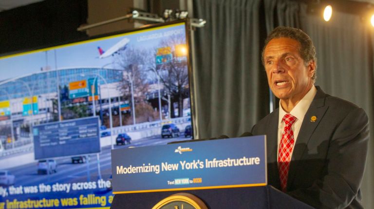 Penn Station proposal includes new 33rd Street entrance, pedestrian plaza 1 Governor Andrew Cuomo speaks at Penn Station on Thursday.