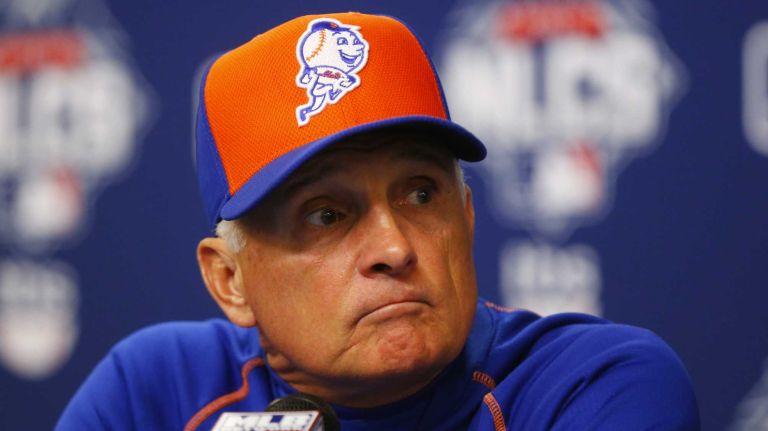 The many faces of Terry Collins 18 New York Mets manager Terry Collins (10) speaks to the media during the press conference before Game 1 of the NLCS against the Chicago Cubs at Citi Field on Saturday, Oct. 17, 2015.