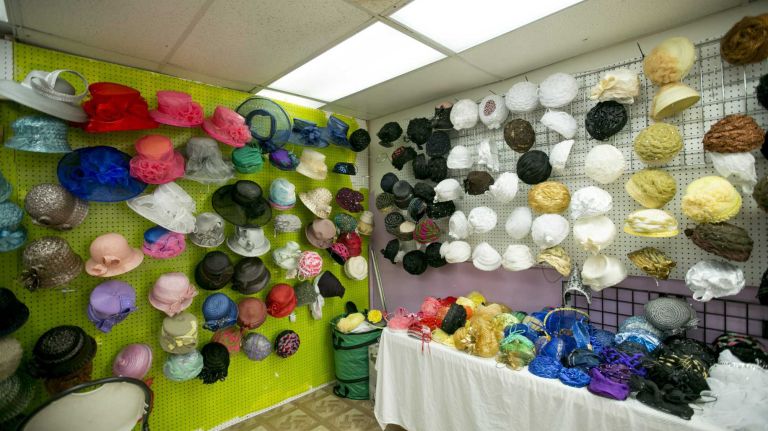 Cejunel Hats Boutique in Baychester in the Bronx on July 6, 2015.