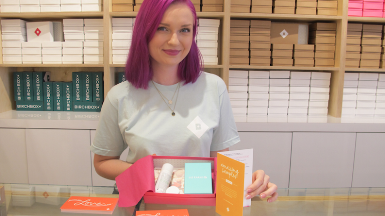 For an interactive experience, build your own Birchbox, selecting everything from the color of your box to the five products inside it. Offerings change every month, and can range from nail polish and facial cleanser to perfume and eyeliner for a total of $15.