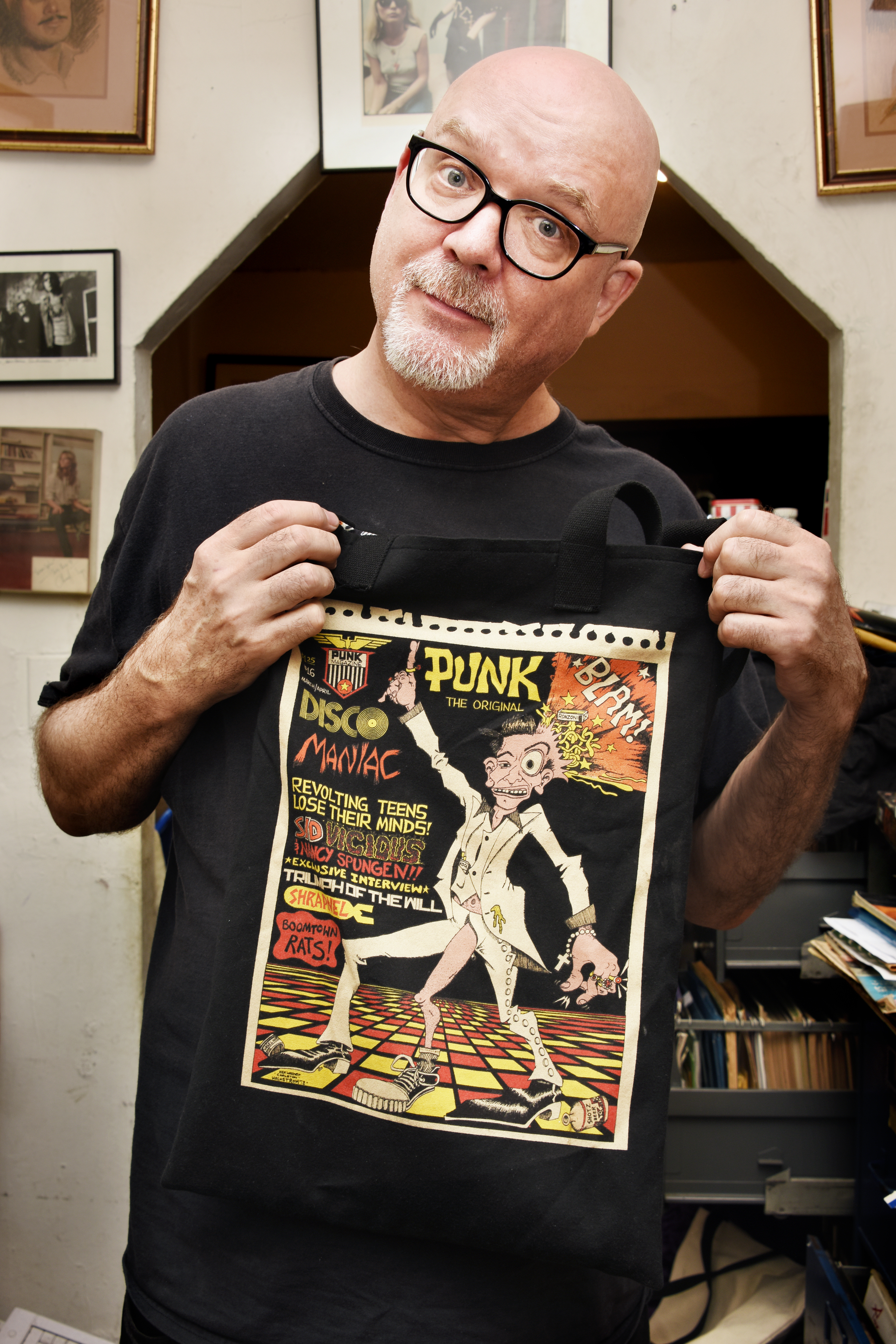 This East Village artist eyes reviving comic strip while also looking back on covering Ramones albums and 'High Times' 1