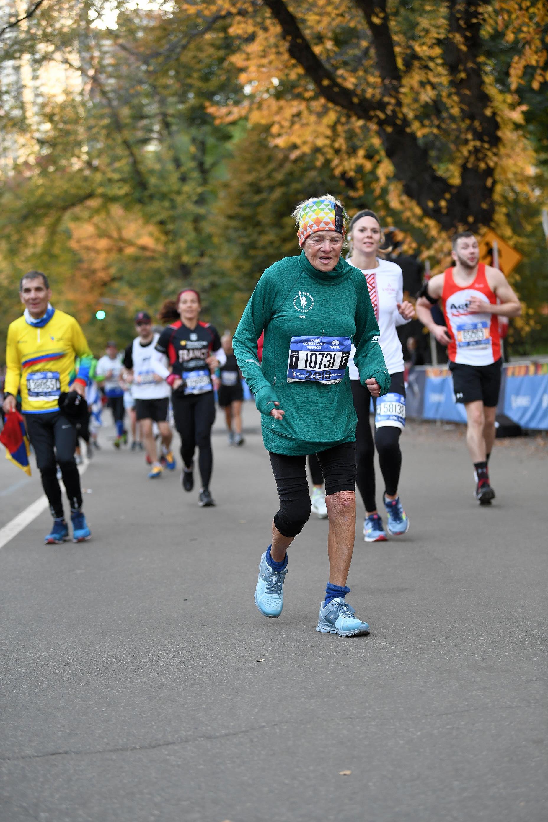 Meet Ginette Bedard, one of NYC Marathon's oldest runners 2