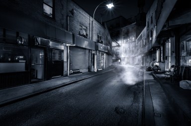 Doyers Street by night